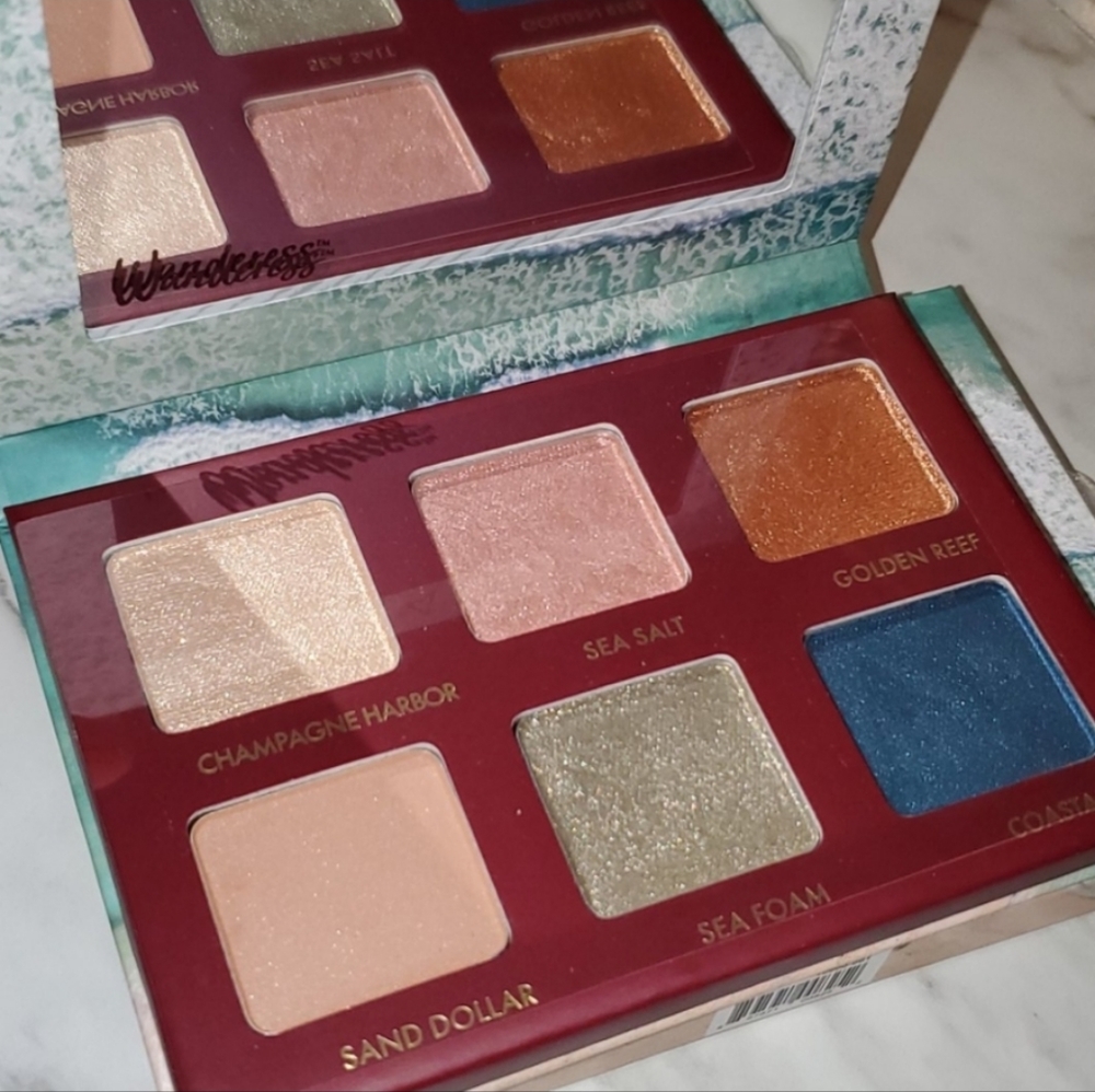 NIB WANDER BEAUTY WANDERESS SEASCAPE EYESHADOW PALETTE